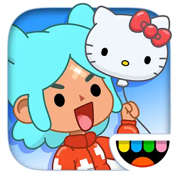 Toca Boca MOD APK v1.84 [Her Şeyin Kilidi Açık] Android için