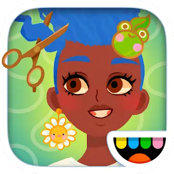 Toca Hair Saloon 4 MOD APK v2.5 [Sınırsız her şey, Kilidi Açılmış]