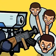 Toilet Fight: Polis vs Zombie v1.0.8 MOD APK [Sınırsız Para/Reklamsız]