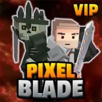 Pixel Blade M VIP MOD APK v9.5.3 [Sınırsız Para/Elmas/Anahtarlar]